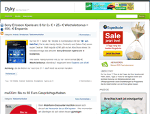 Tablet Screenshot of dyky.net